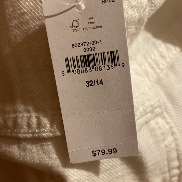 Banana Republic Pure White Wide-Leg jean - Picture 10 of 10